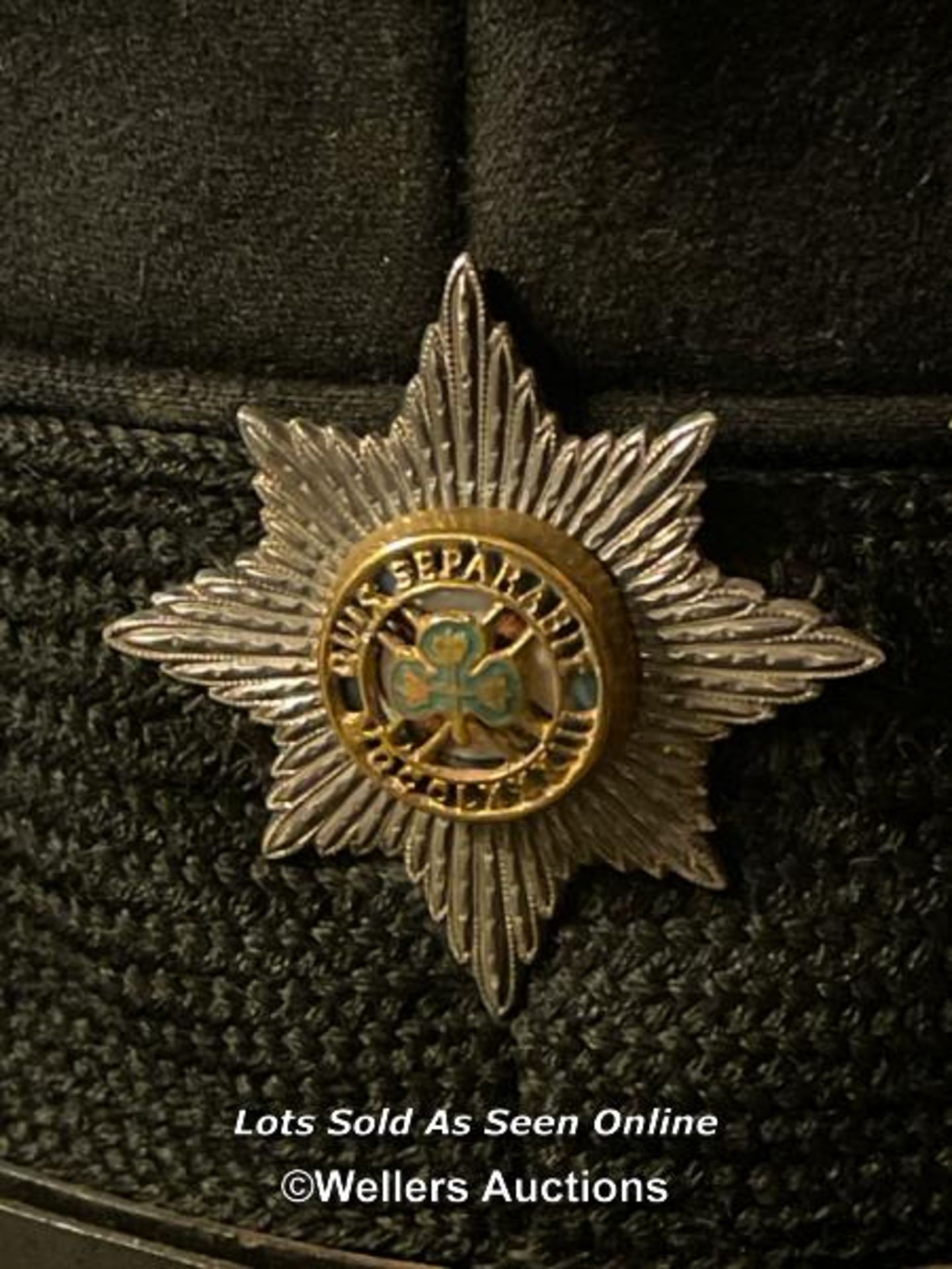 OFFICERS HAT, WITH BOX FOR MAJOR E G HORABIN OF CAMBERLEY - Image 5 of 6