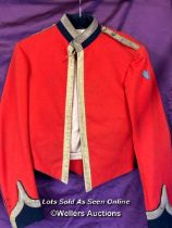 RED MILITARY MESS JACKET