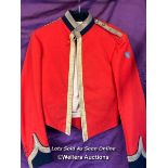 RED MILITARY MESS JACKET