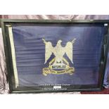 REGIMENTAL FLAG FLOWN DURING OPERATION GRANBY (THE LIBERATION OF KUWAIT) BY D SQUADRON, THE ROYAL