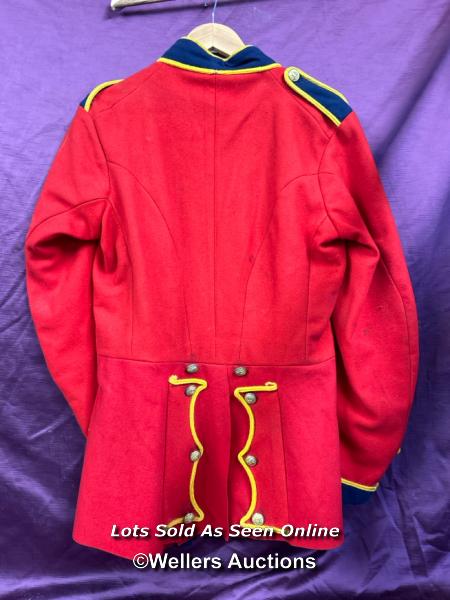 KINGS DRAGOON RED MILITARY DRESS TUNIC - Image 3 of 3