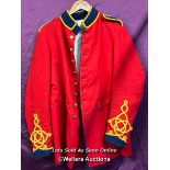KINGS DRAGOON RED MILITARY DRESS TUNIC