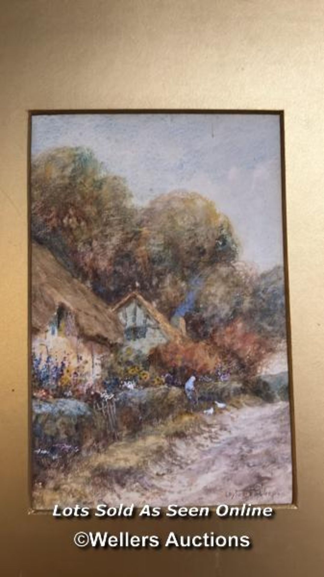 TWO WATERCOLOURS BY LEYTON FORBES, BOTH 14.5 X 23CM - Image 2 of 6