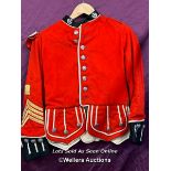 SCOTTISH RED MILITARY DRESS TUNIC