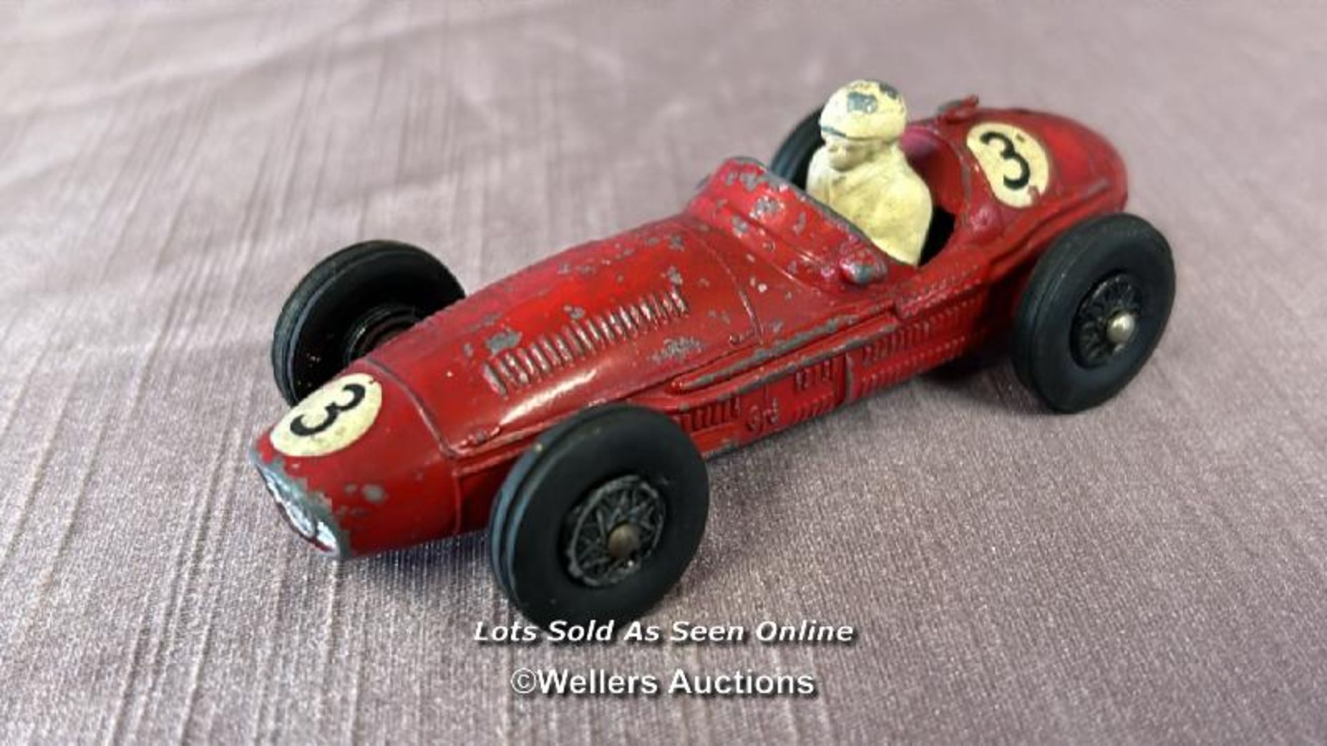 THREE DINKY DIE CAST RACING CARS INCLUDING MASERATI, COOPER BRISTOL AND GORDINI - Image 2 of 7