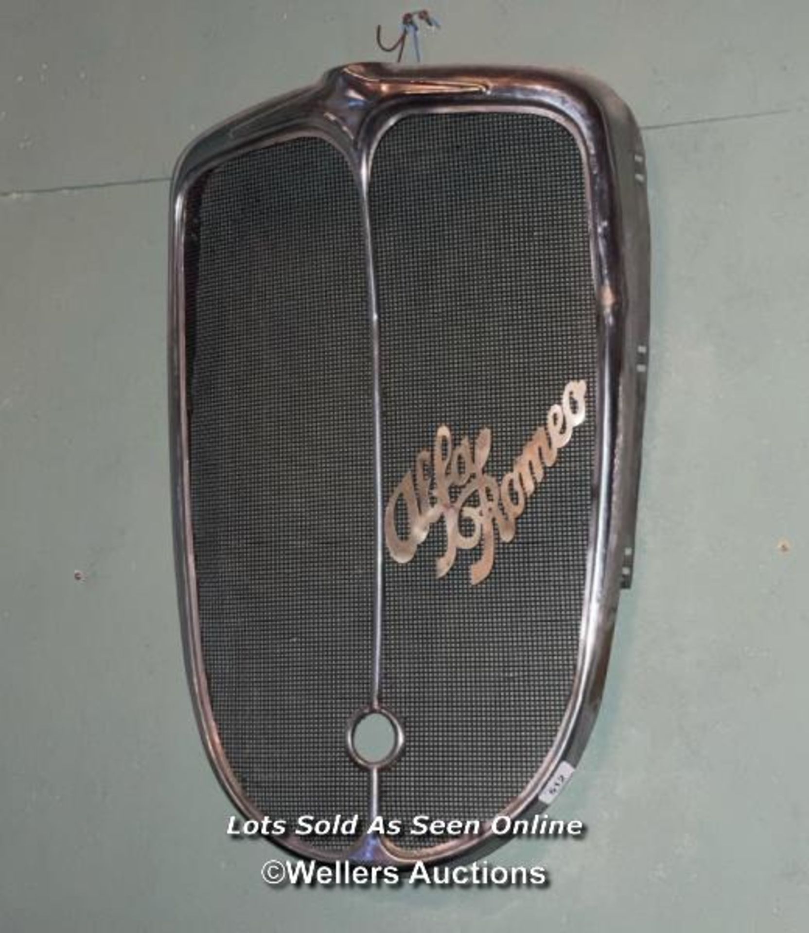 ALFA ROMEO FRONT GRILL, 40 X 66CM - Bild 8 aus 8