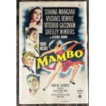 MAMBO, ORIGINAL FILM POSTER, 54/465, 68.5CM X 104CM H