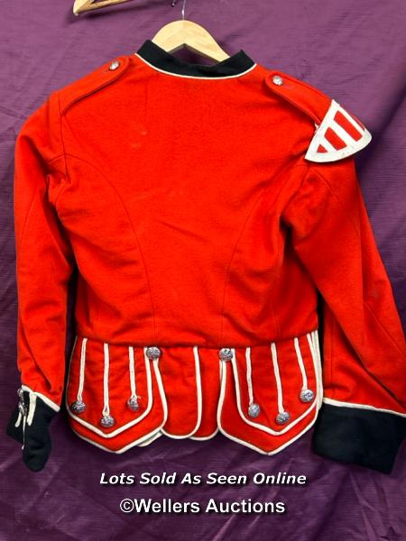 SCOTTISH RED MILITARY DRESS TUNIC - Image 6 of 6