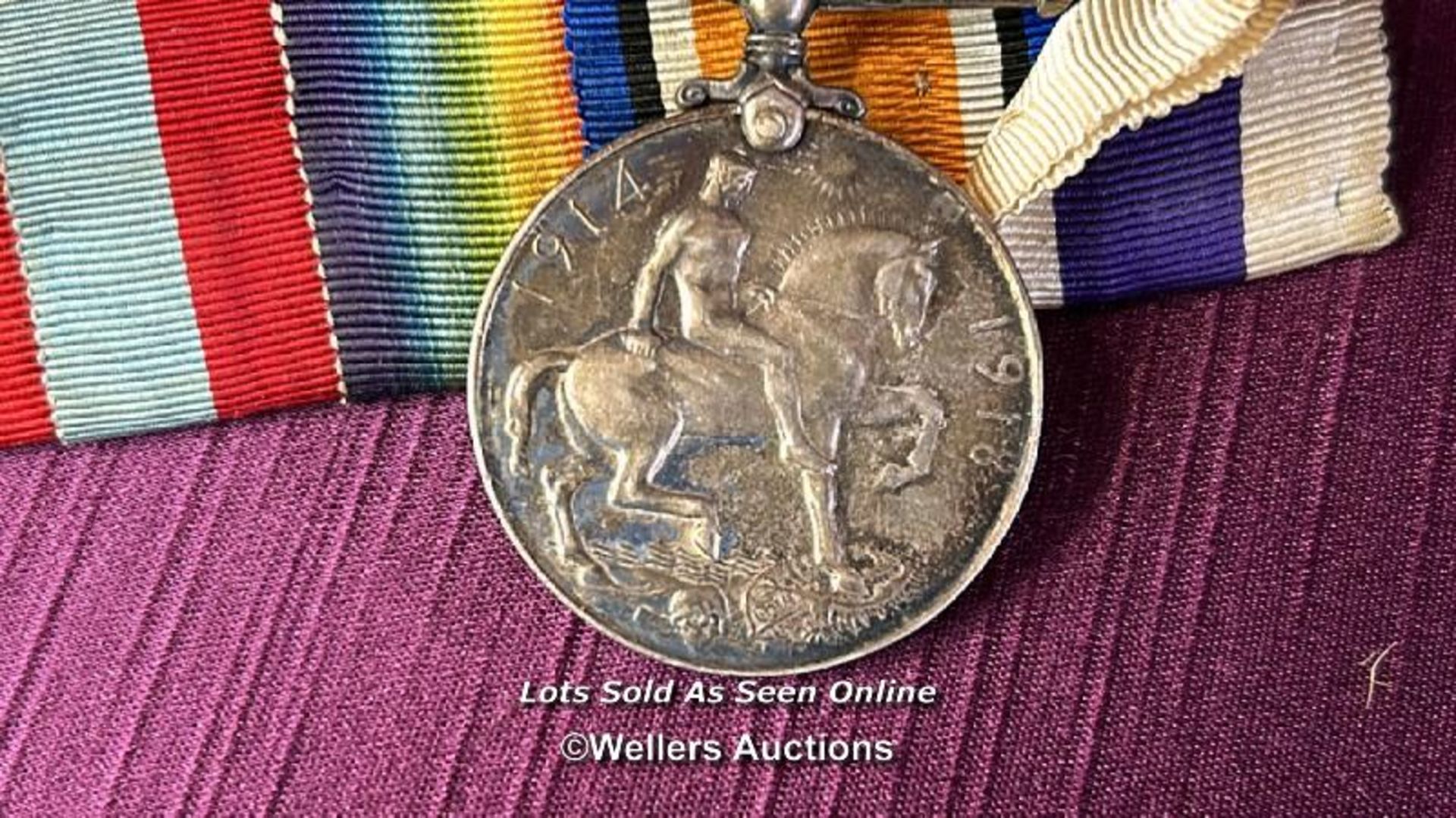 SET OF ASSORTED WORLD WAR ONE AND WORLD WAR TWO MILITARY MEDALS AWARDED TO LIEUTENANT J. W. BUCKLEY, - Bild 6 aus 22