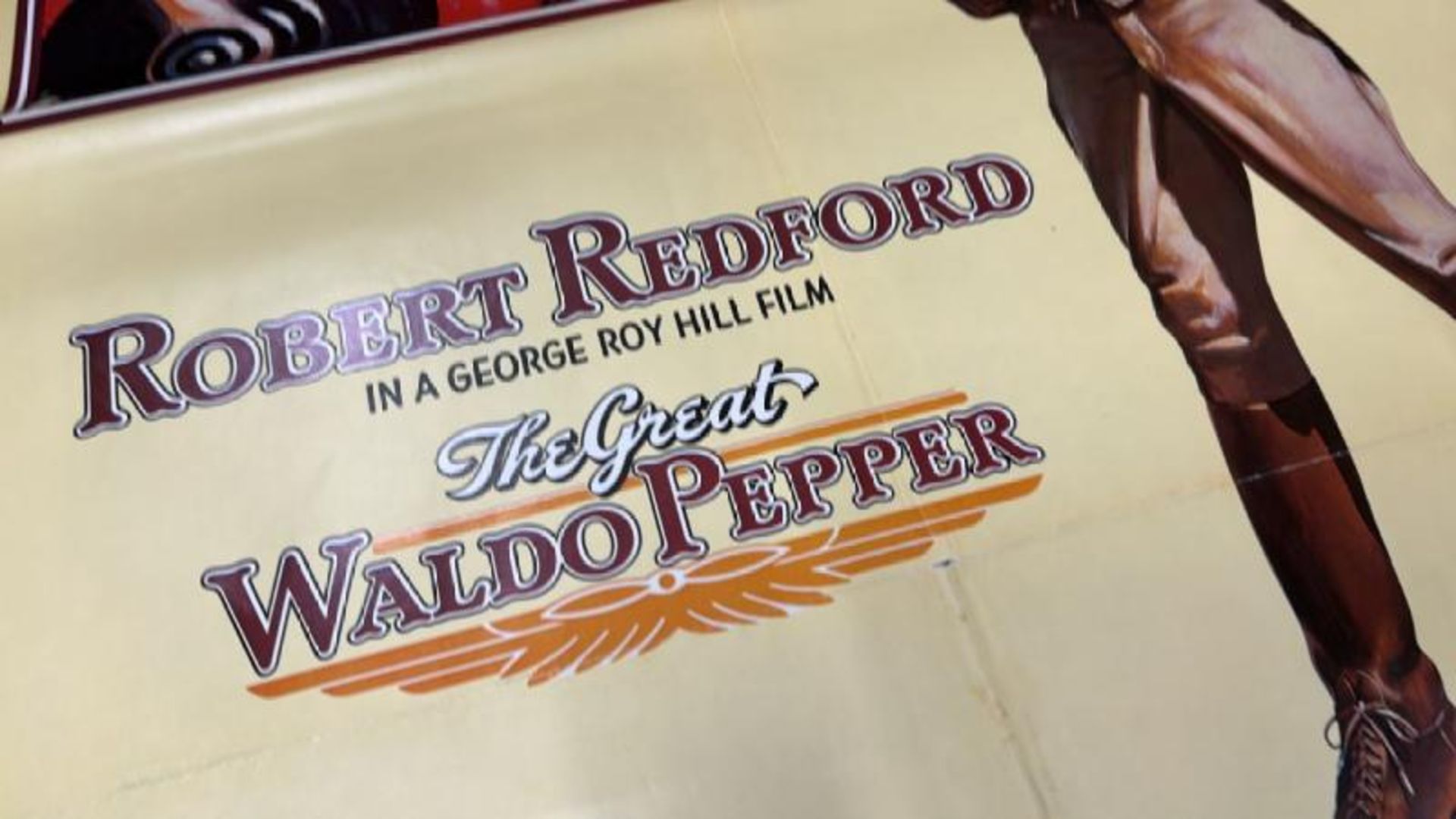 THE GREAT VALDO PEPPER, THE SECOND GREATEST FLYER IN THE WORLD STARRING ROBERT REDFORD, ORIGINAL - Image 3 of 4