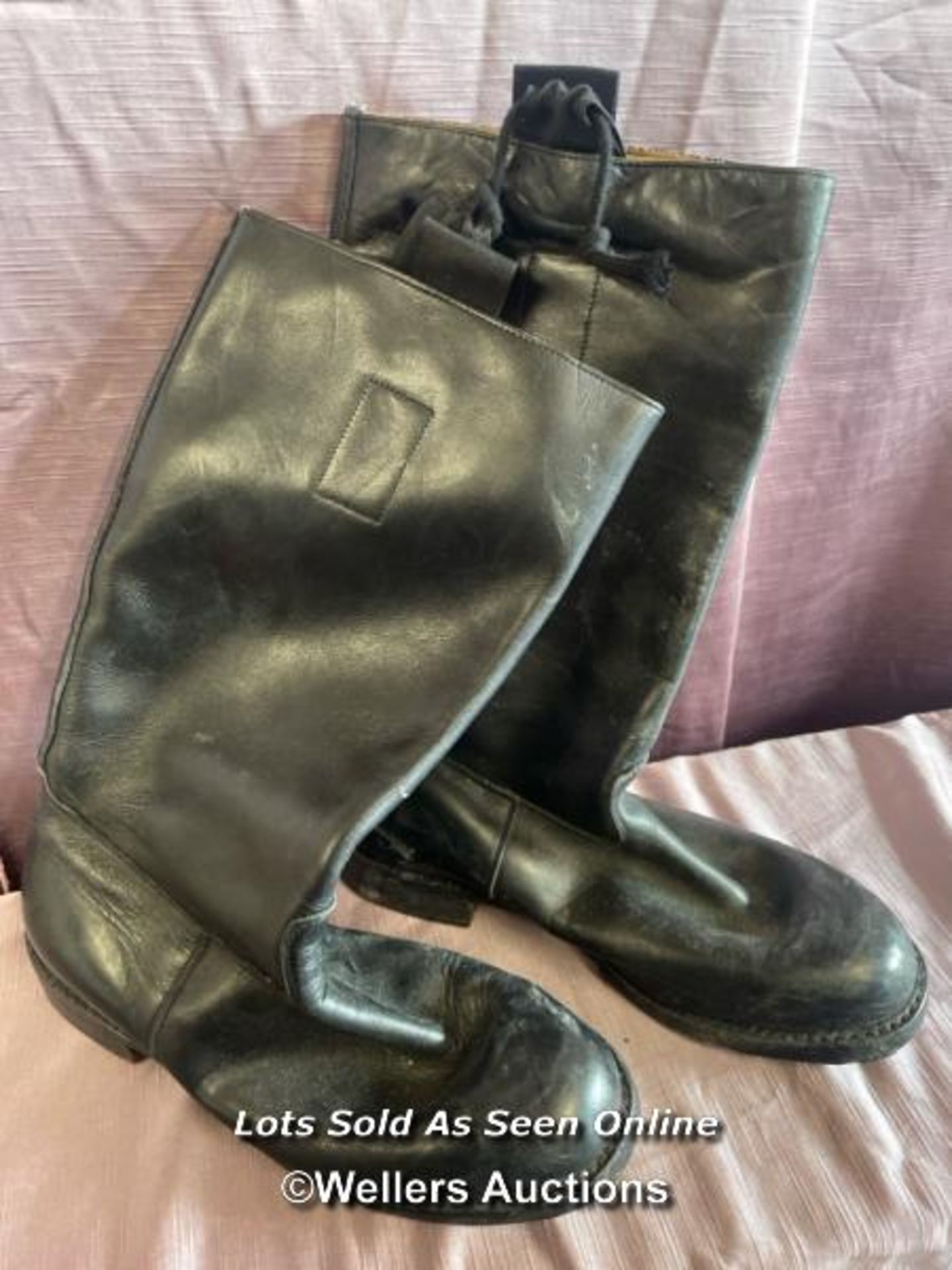 RIDING BOOTS, SIZE 11 (COMES UP SMALL) - Image 2 of 5