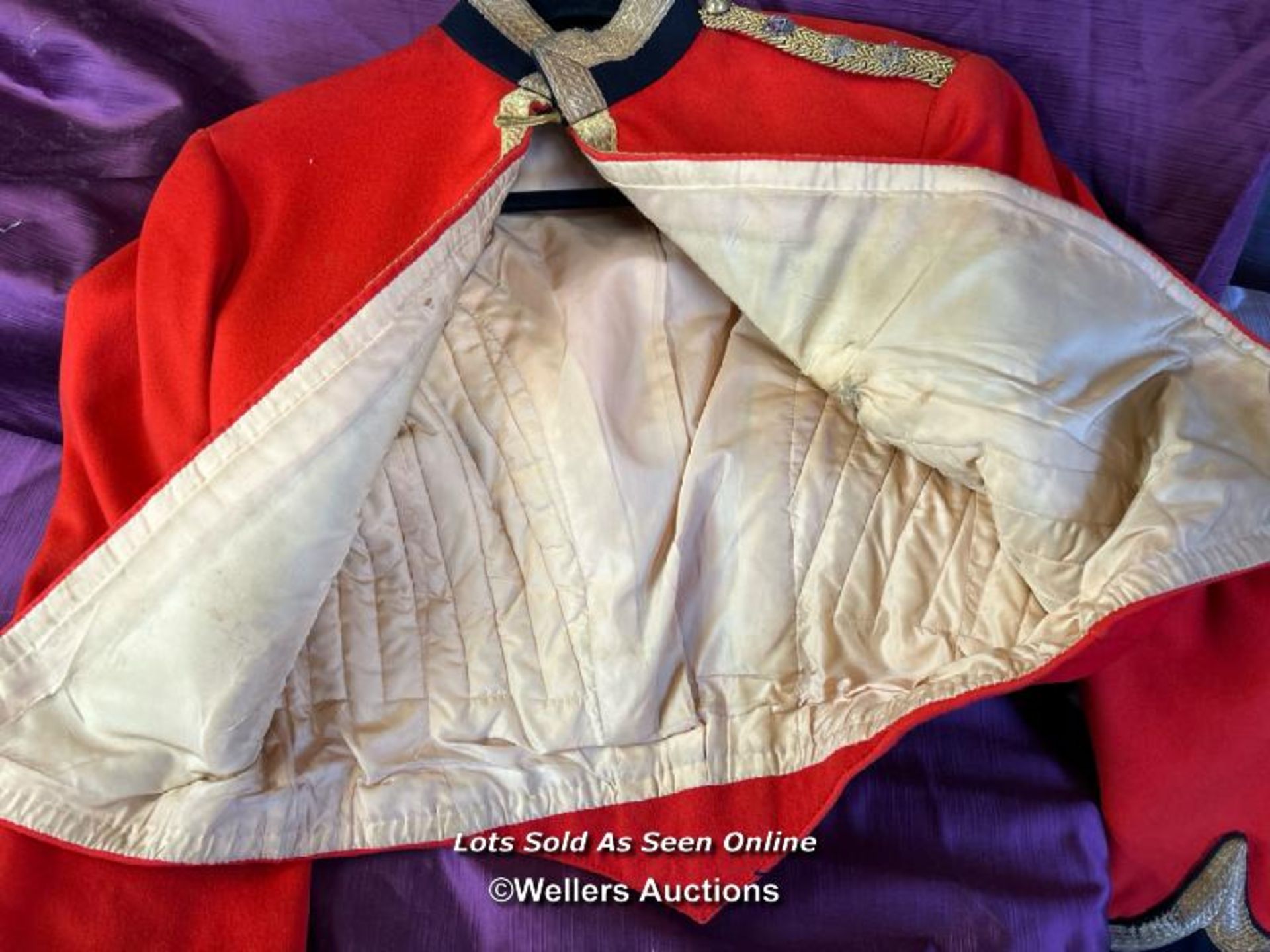 RED MILITARY MESS JACKET - Image 5 of 6