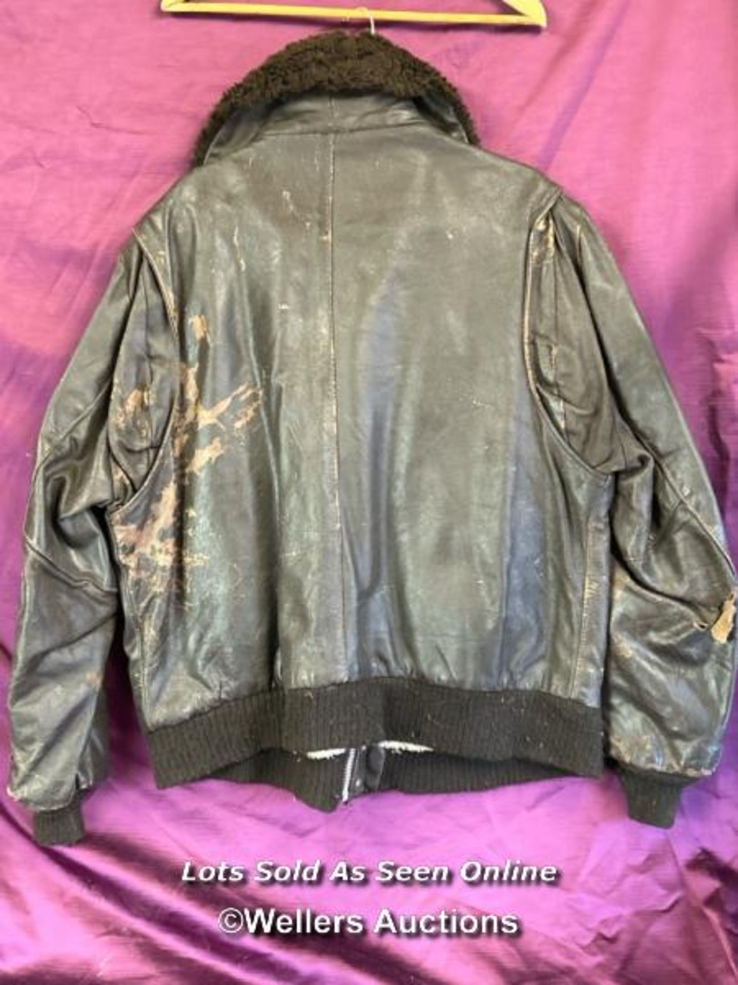 VINTAGE EXCELLED AMERICAN FLIGHT JACKET - Image 7 of 7