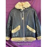 VINTAGE LEATHER FLYING JACKET