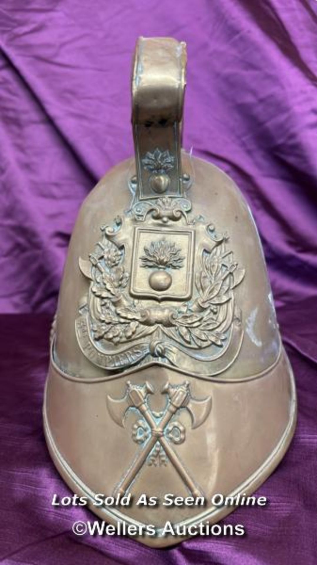 19TH CENTURY FRENCH SAPEURS-POMPIERS HELMET - Image 2 of 5