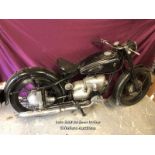 IFA 350 HORIZONTALLY OPPOSED TWIN CYLINDER 1954 MOTORCYCLE, TAX EXEMPT, RUNS WITH GOOD