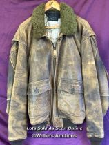 1987 AVIREX LEATHER FLYING JACKET