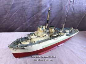 SCRATCH BUILT 1930'S NAVAL CRAFT