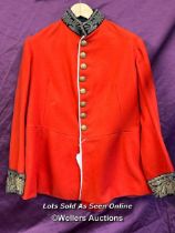 LORD LIEUTENANT ORNATE RED MILITARY DRESS TUNIC