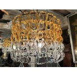 MURANO GLASS LIGHT FITTING, ORIGINAL STRUCTURE WAS COMMISSIONED BY BVLGARI AND HAVE BEEN CREATED