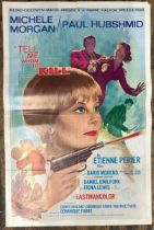 TELL ME WHOM TO KILL, ORIGINAL FILM POSTER, 68.5CM W X 104CM H