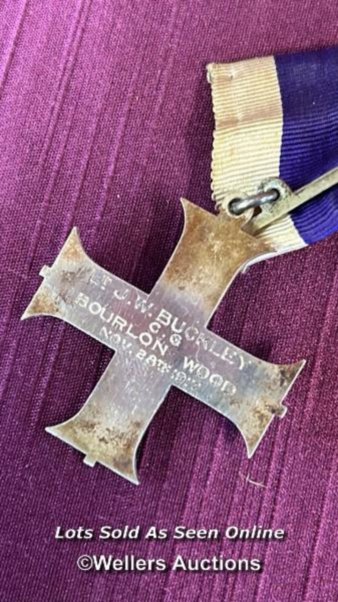 SET OF ASSORTED WORLD WAR ONE AND WORLD WAR TWO MILITARY MEDALS AWARDED TO LIEUTENANT J. W. BUCKLEY, - Image 4 of 22