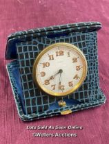 TRAVEL TIME PIECE, CASED