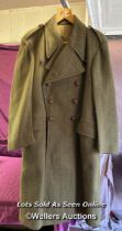 1950 KHAKI MILITARY COAT BY H. LOTTERY & CO.