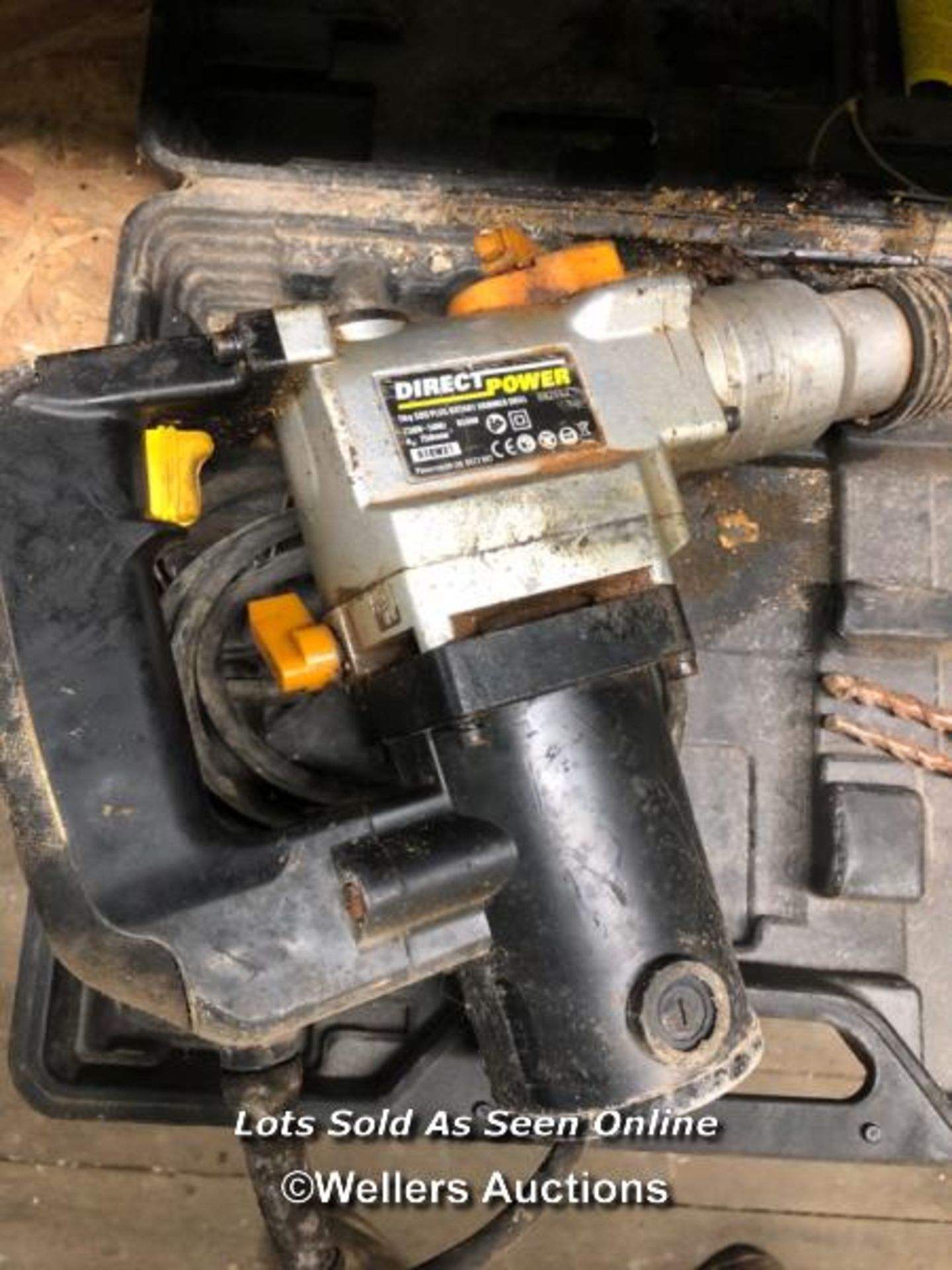 DIRECT POWER R10W21 5KG SDS PLUS ROTARY HAMMER DRILL, IN CASE - Image 2 of 3