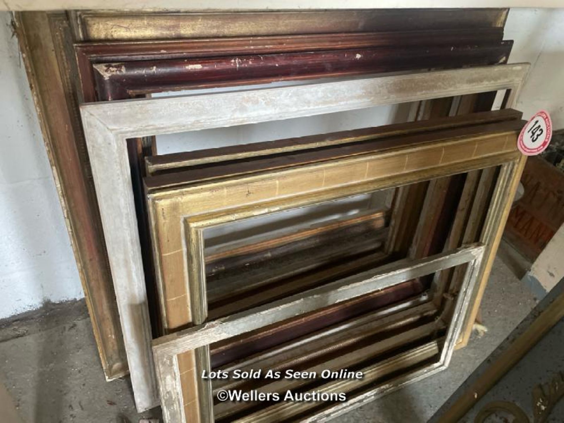 9X ASSORTED PICTURE FRAMES