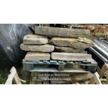 QUANTITY OF NATURAL STONE SLABS AND PAVING