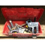 TOOLBOX AND CONTENTS INC. STAPLE GUNS, NAILS AND MORE
