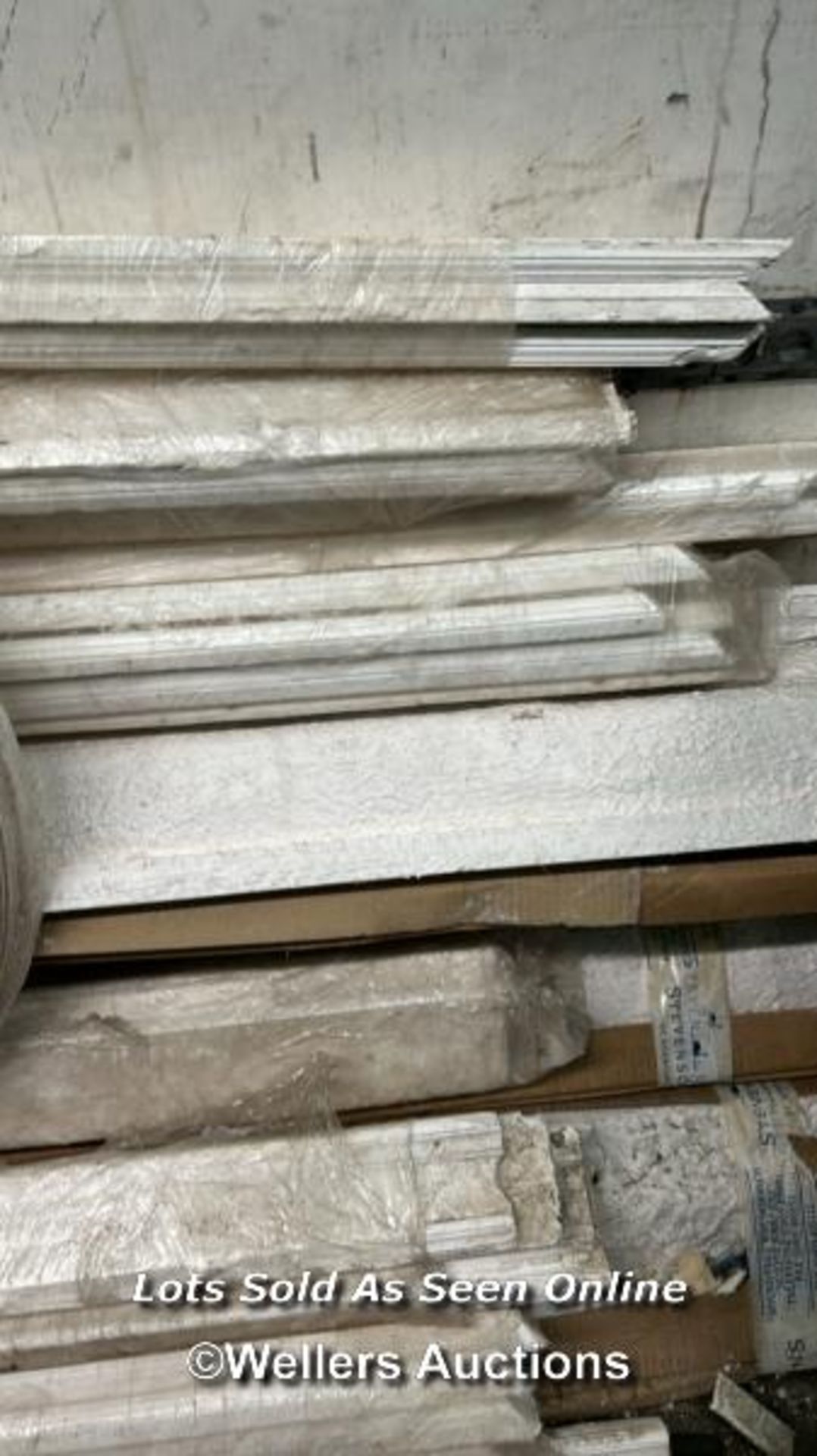 LARGE QUANTITY OF PLASTER CORNICING AND CEILING ROSES, ORIGINALY COMMISSIONED FOR THE DUKE OF - Image 9 of 10