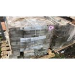 PALLET OF APPROX. 500X GREY BLOCK PAVERS, 20CM (L) X 10CM (W) X 4.5CM (D)