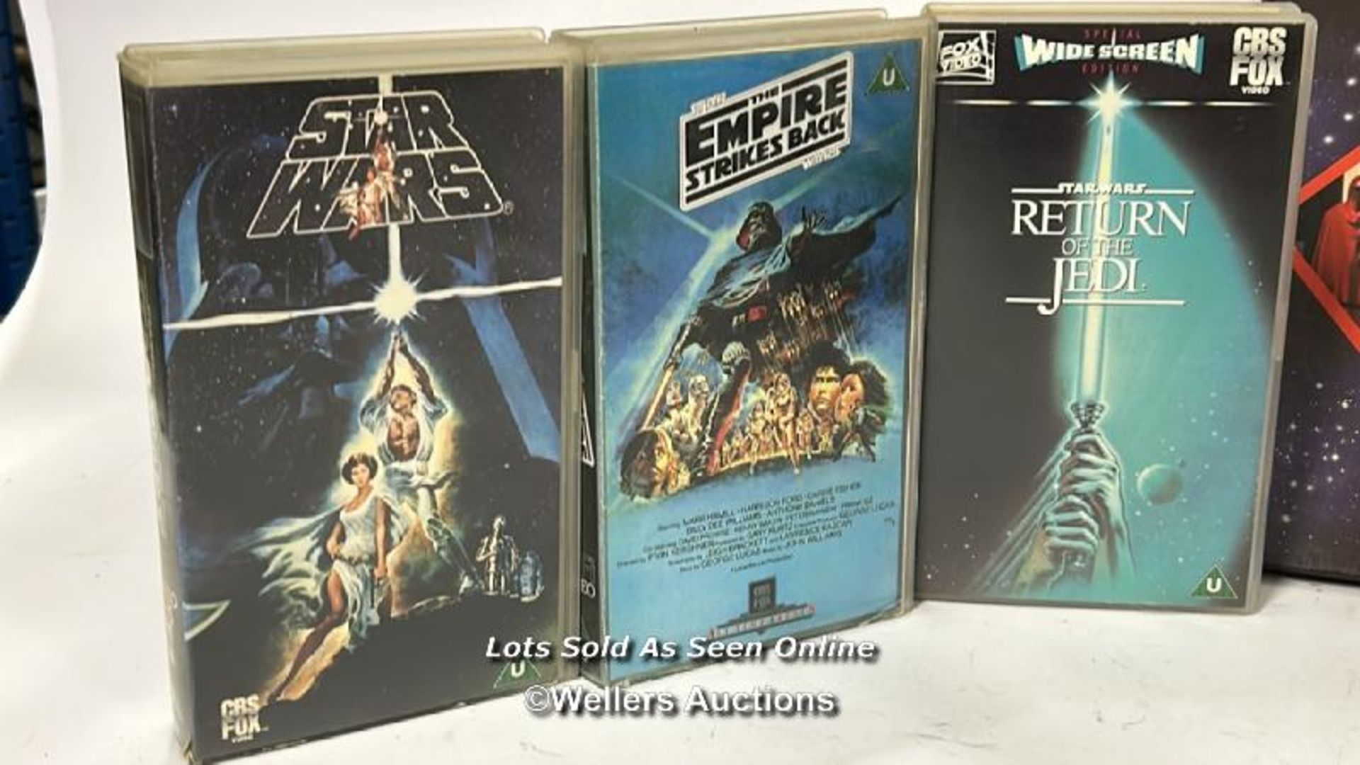 Return of the Jedi Story book published by Random House, 1983 in good condition with Star Wars VHS - Image 2 of 6