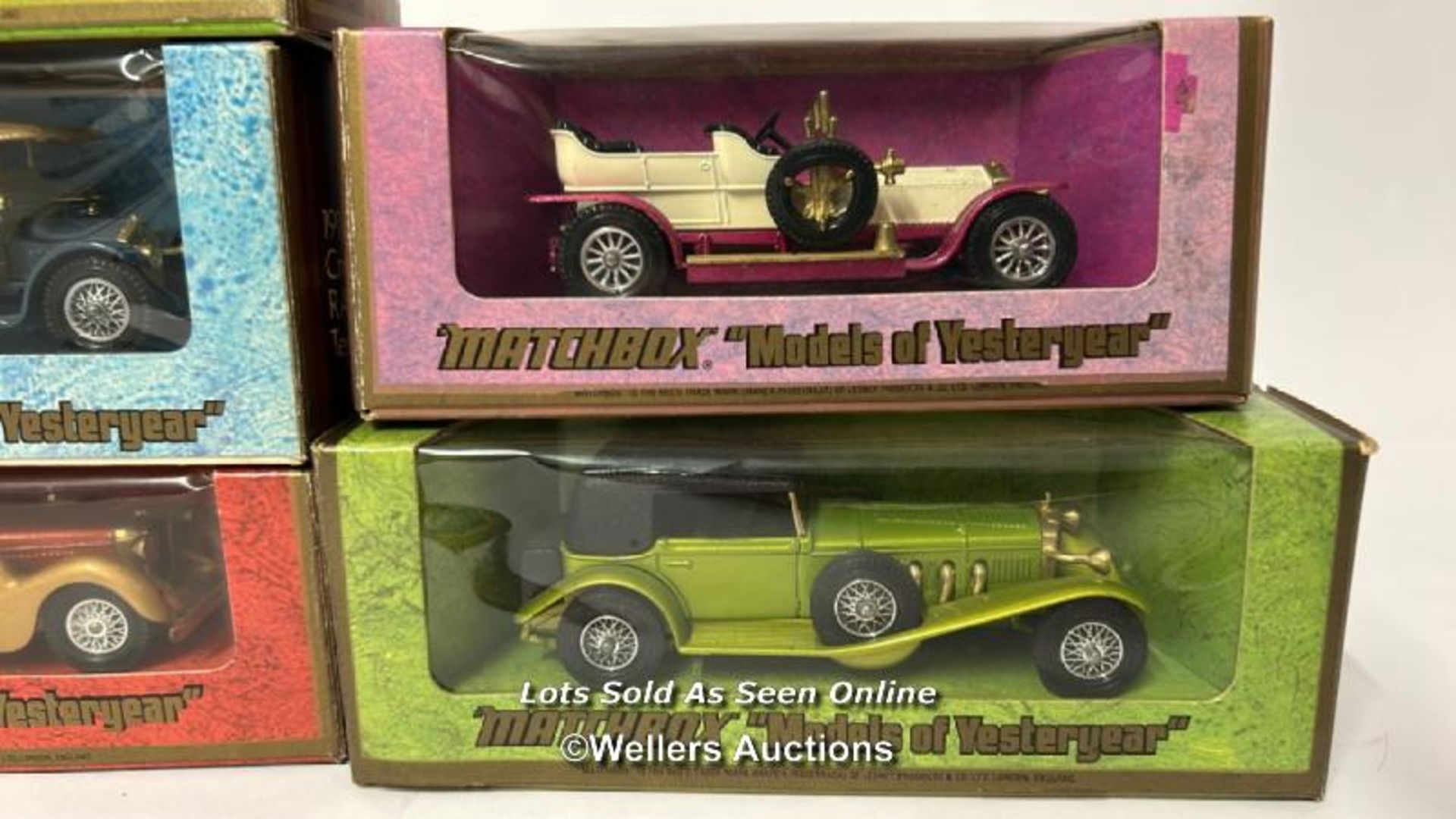 Group of seven boxed Matchbox Models of Yesteryear cars to include 1931 Stutz Bearcat - Image 4 of 5