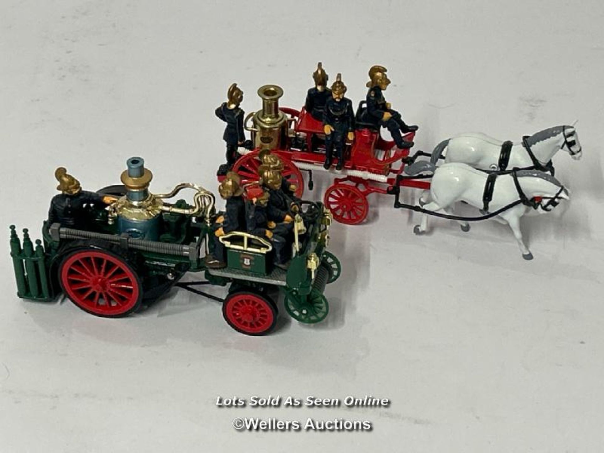 Two unboxed Matchbox models of Yesteryear models including 1905 Bush Fire Engine Y-43 and