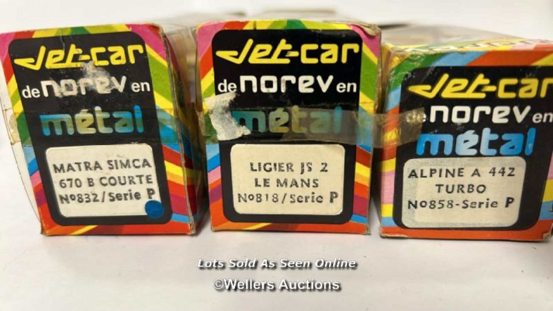 Norev (France) Jet-car group including Alpine A 442 Turbo, boxed (6) / AN14 - Image 9 of 9