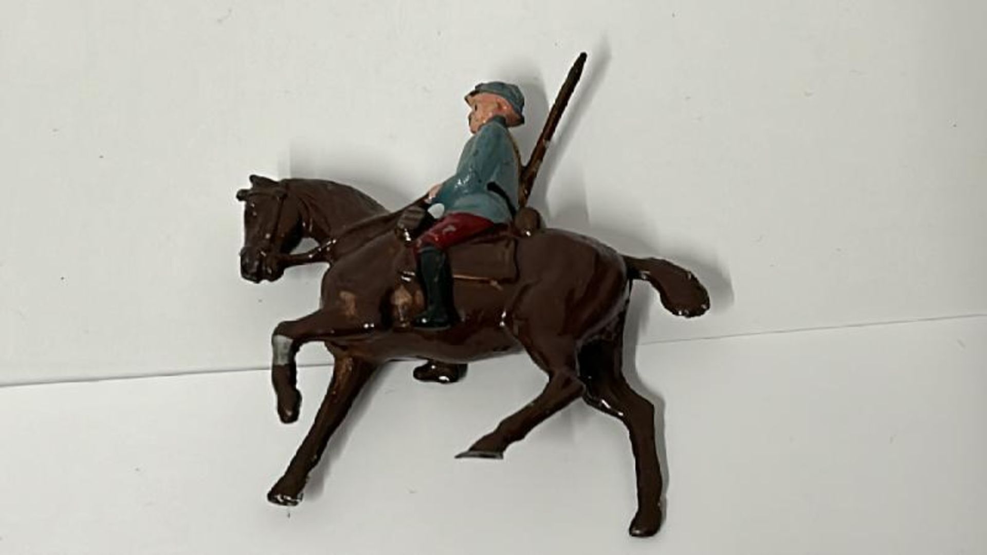 Britains lead horse mounted figures to include Canadian Mounted Police and assorted soldiers ( - Image 7 of 7