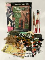 Hasbro Action Man American Green Beret fatigues, unopened with loose accessories / AN2