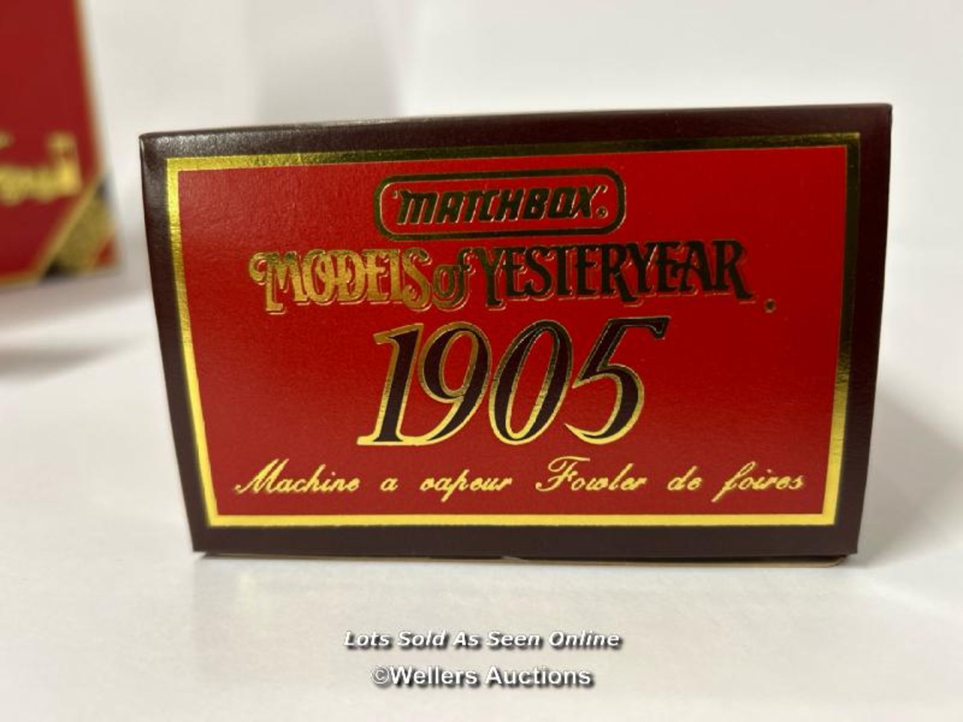 Matchbox Models of Yesteryear 1905 Fowler Showman's Engine Y19, rare limited edition boxed /AN12 - Image 3 of 4