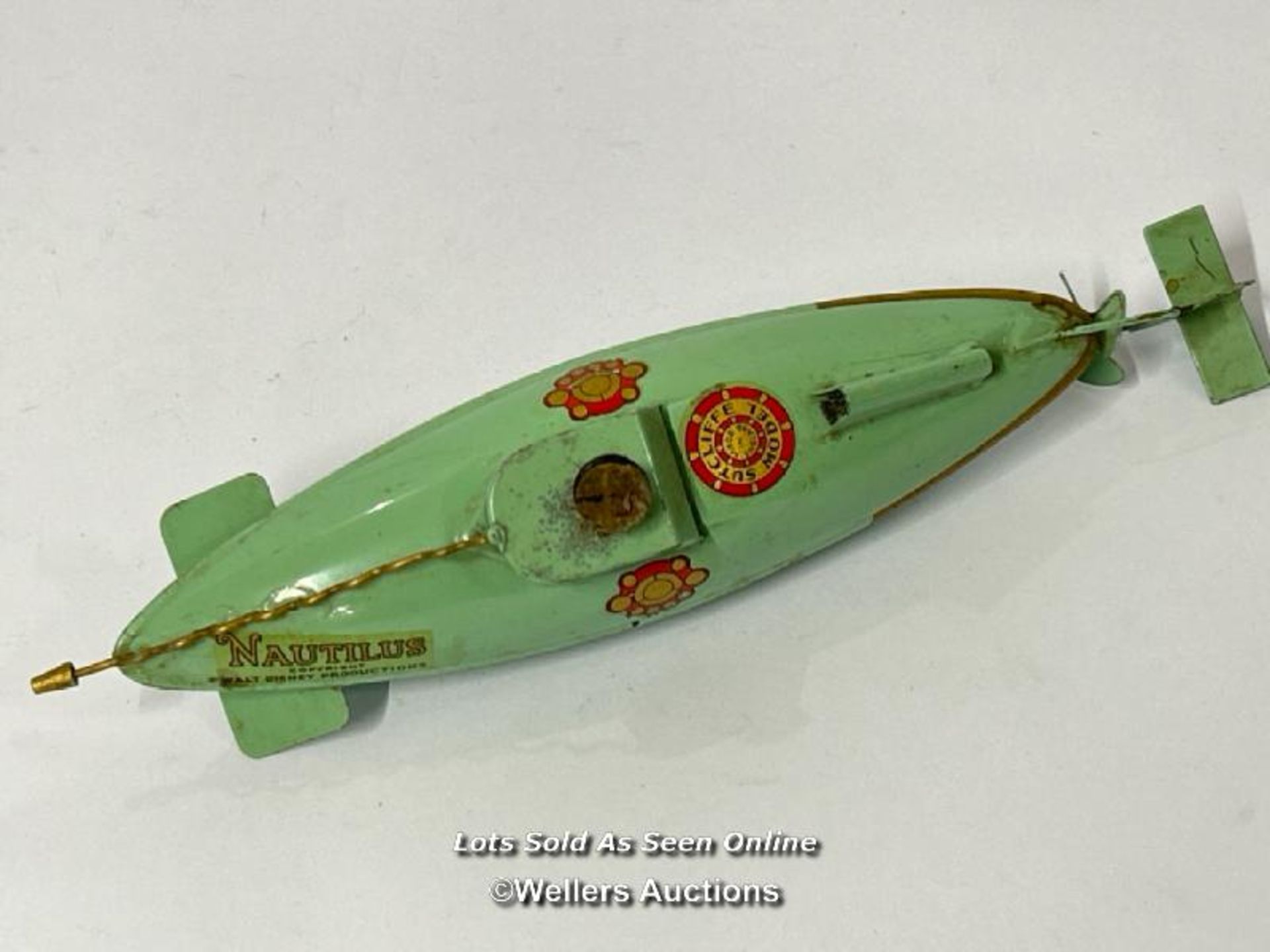 Sutcliffe models "Nautilus" tin toy from Disney's 20,000 Leagues Under the Sea, unboxed - Image 3 of 3