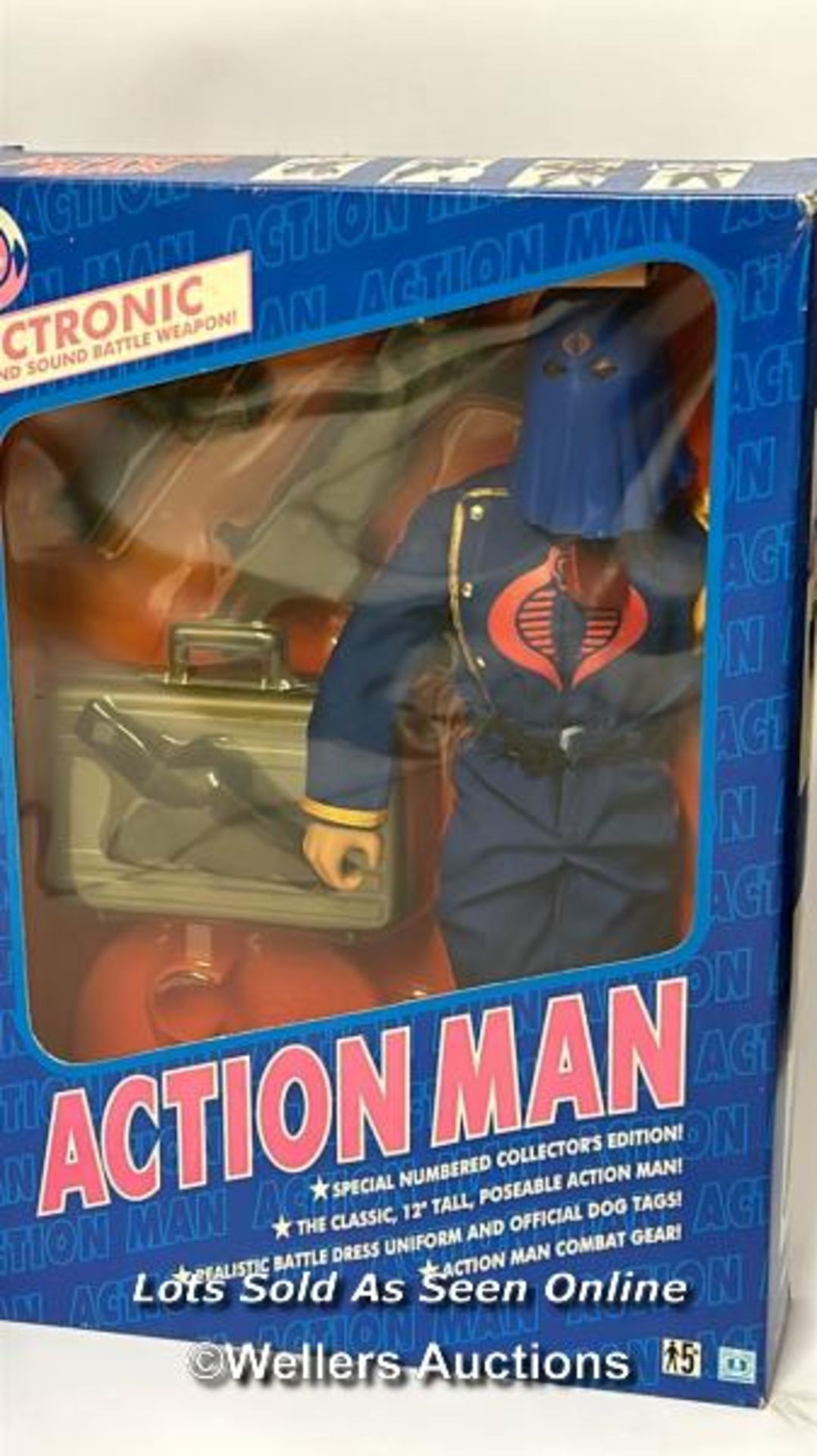 Hasbro GI Joe - Action Man, four boxed unopened 12" figures - Duke, Stalker, Cobra Commander and - Image 5 of 6