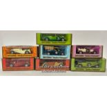 Group of seven boxed Matchbox Models of Yesteryear cars to include 1931 Stutz Bearcat