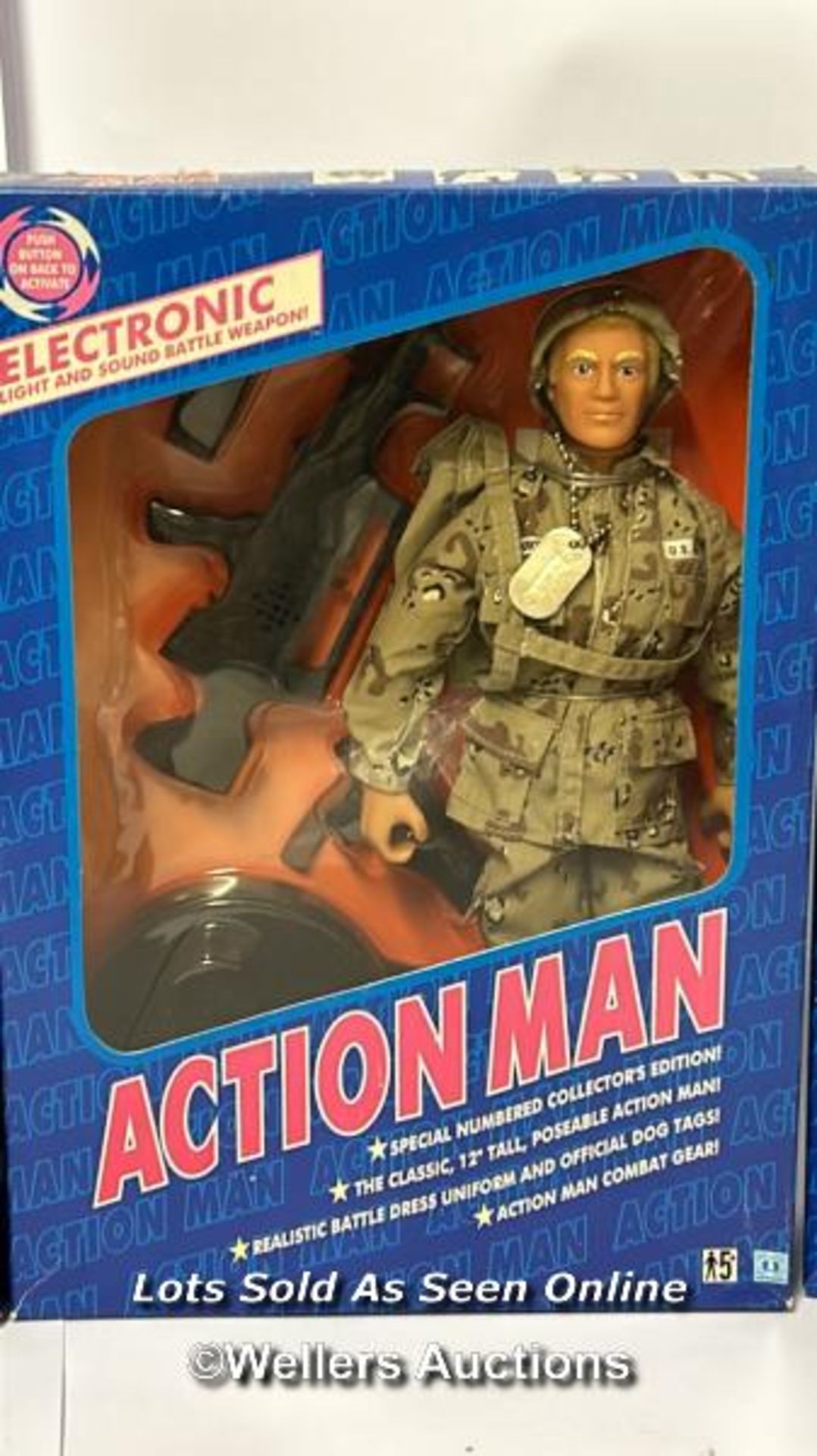 Hasbro GI Joe - Action Man, four boxed unopened 12" figures - Duke, Stalker, Cobra Commander and - Image 4 of 6