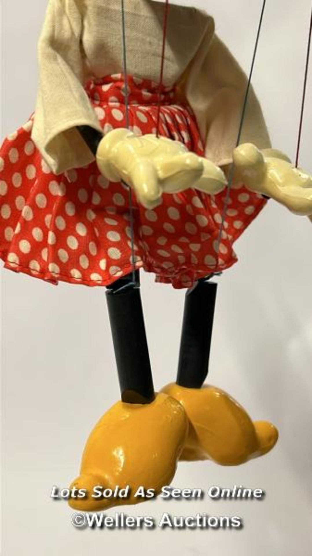 Pelham Puppets - Minnie Mouse in original box with instructions and Mickey Mouse boxed without lid - Bild 14 aus 17