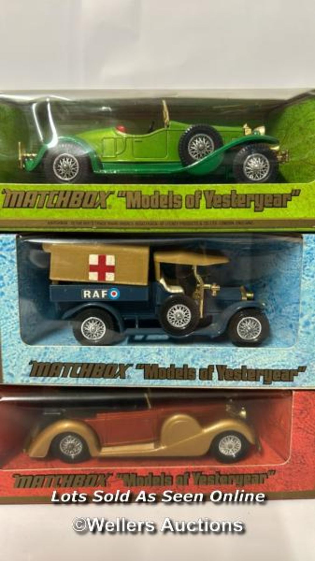 Group of seven boxed Matchbox Models of Yesteryear cars to include 1931 Stutz Bearcat - Image 3 of 5