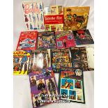 Fourteen assorted collecting books and magazines including Action Man, Barbie and Vintage Toys /