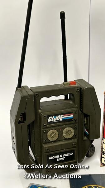Assorted GI Joe items including mobile field unit phone, tin lunchbox, patches and collectors - Image 2 of 6