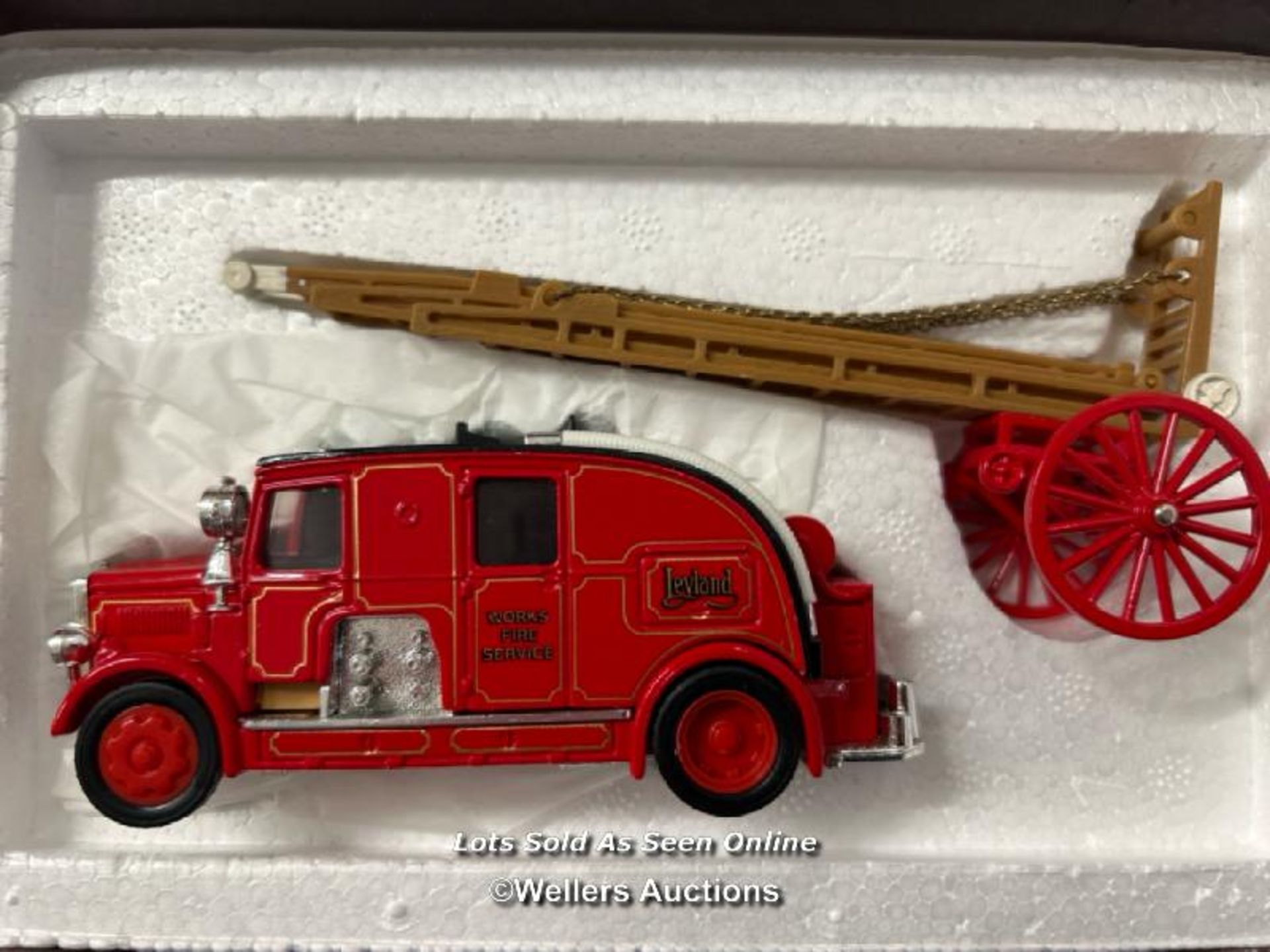 Matchbox Models of Yesteryear 1936 Leyland 'Cub' Fire Engine FK-7, YS-9 limited edition, boxed - Image 2 of 4